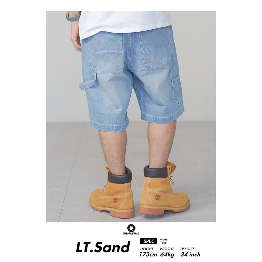 SOUTH POLE（サウスポール） ペインターパンツ メンズ デニム ショーツ