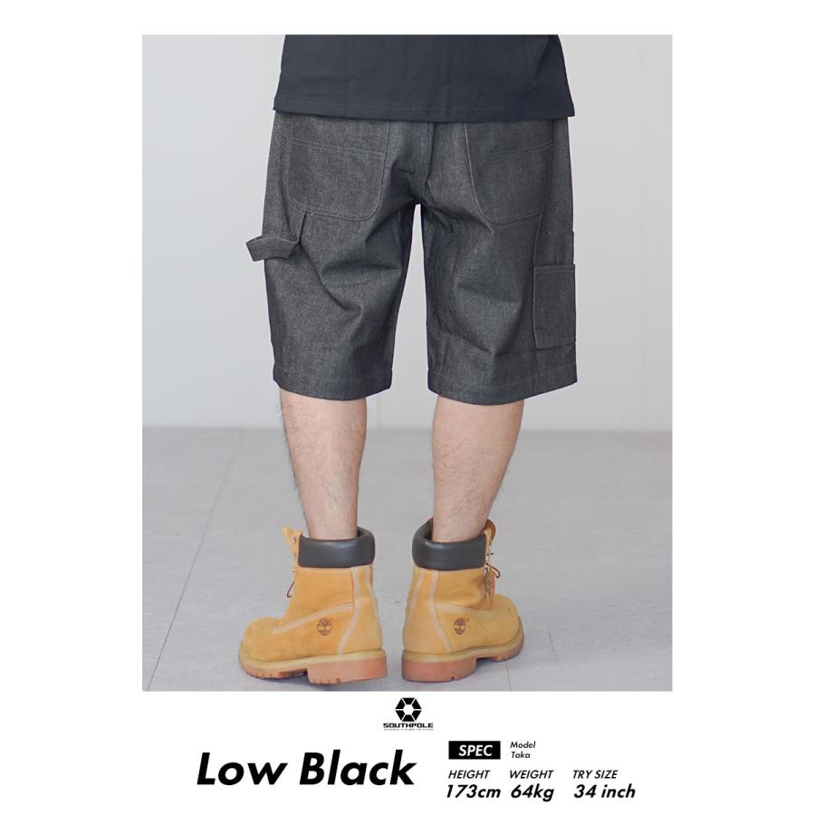 サウスポール SOUTHPOLE ペインターパンツ メンズ デニム ショーツ ジーンズ ワイドパンツ ルーズフィット ゆったり 大きいサイズ B系 ストリート 31802400 | SOUTH POLE | 06
