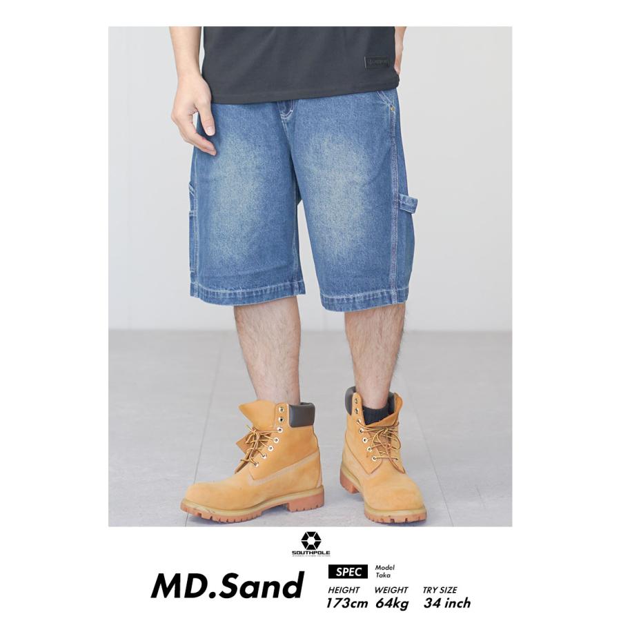 SOUTH POLE（サウスポール） ペインターパンツ メンズ デニム ショーツ