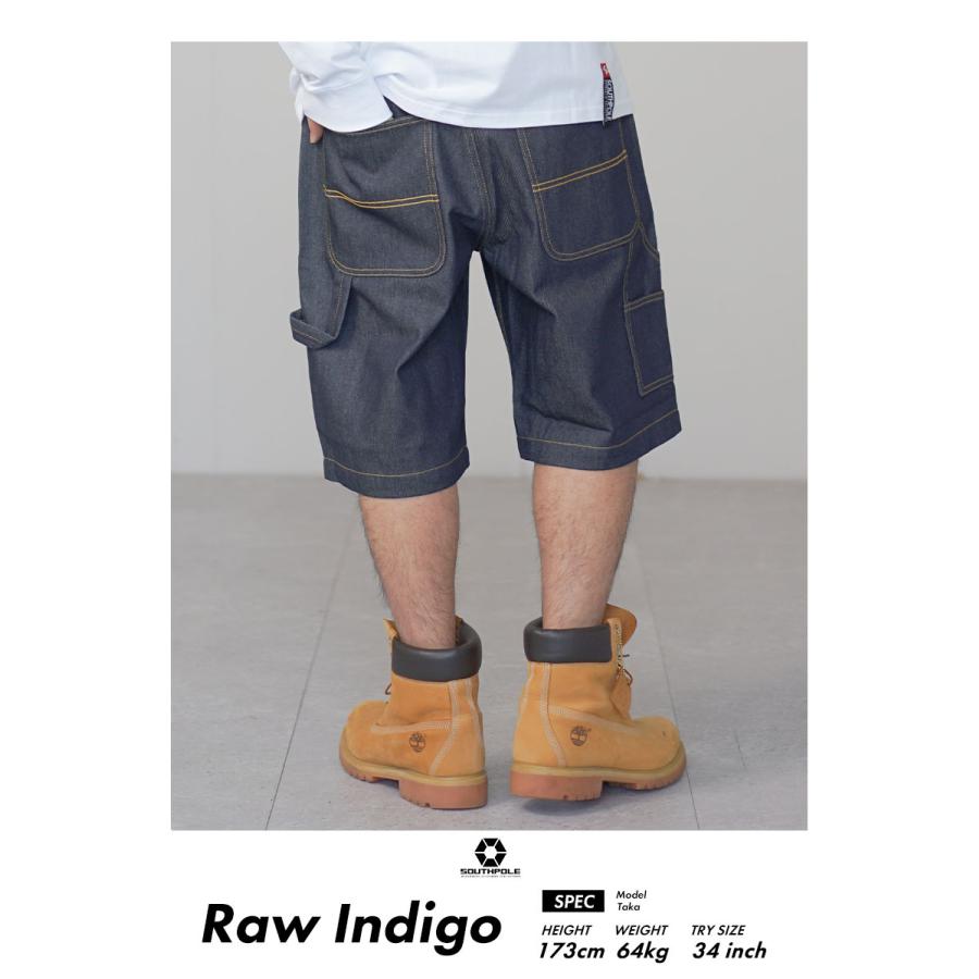 SOUTH POLE（サウスポール） ペインターパンツ メンズ デニム ショーツ