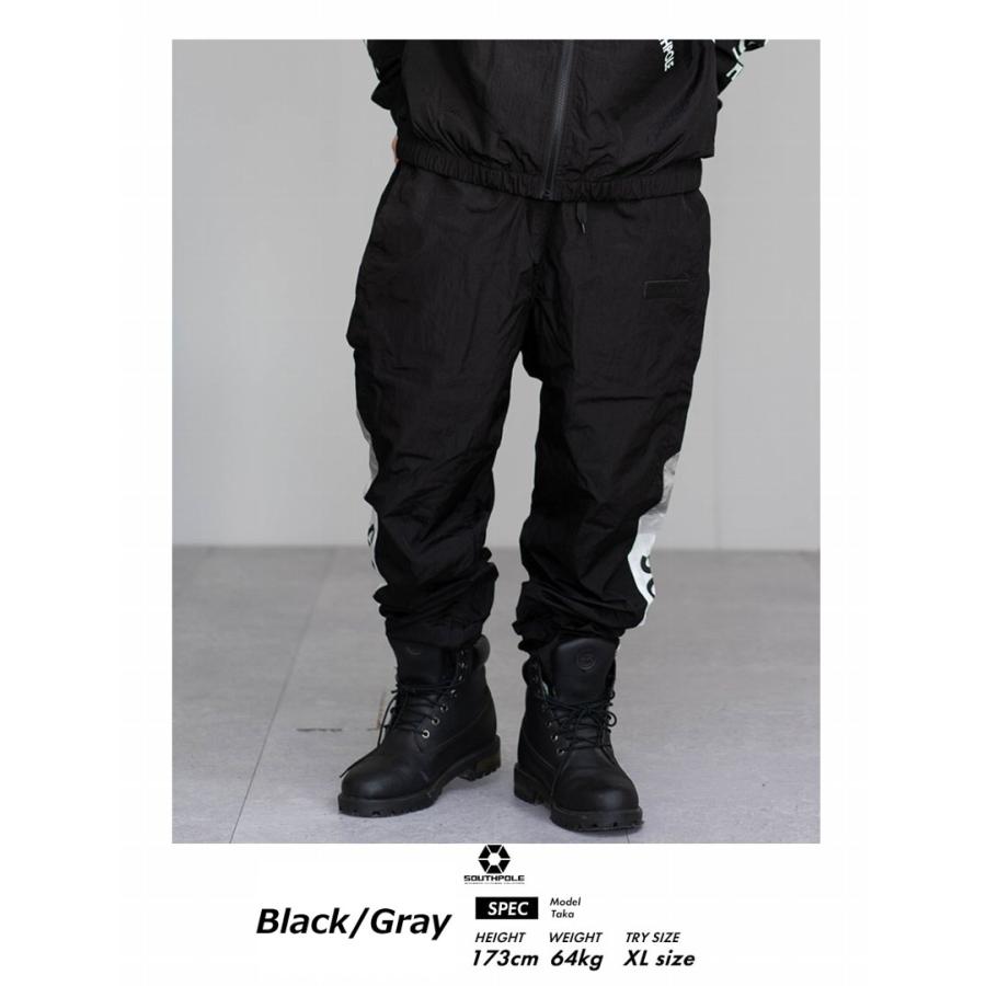 サウスポール SOUTHPOLE トラックパンツ メンズ イージーパンツ プルオンパンツ ワイドパンツ ゆったり ルーズフィット ゆったり 大きいサイズ B系 ストリート | SOUTH POLE | 03