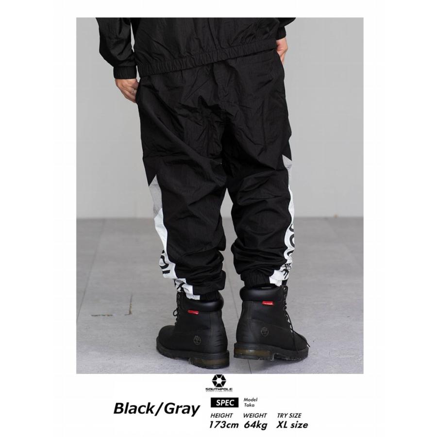 サウスポール SOUTHPOLE トラックパンツ メンズ イージーパンツ プルオンパンツ ワイドパンツ ゆったり ルーズフィット ゆったり 大きいサイズ B系 ストリート | SOUTH POLE | 04