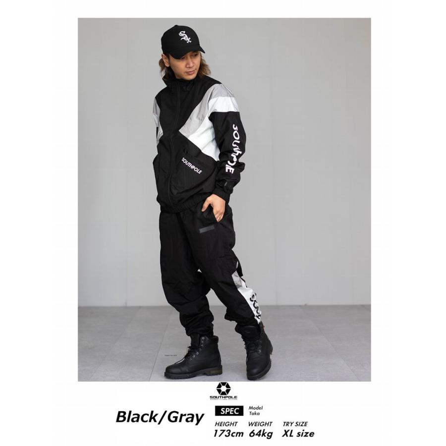 サウスポール SOUTHPOLE トラックパンツ メンズ イージーパンツ プルオンパンツ ワイドパンツ ゆったり ルーズフィット ゆったり 大きいサイズ B系 ストリート | SOUTH POLE | 05