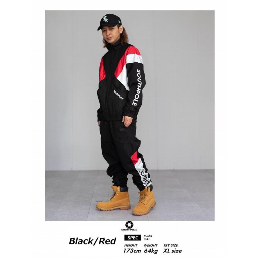 サウスポール SOUTHPOLE トラックパンツ メンズ イージーパンツ プルオンパンツ ワイドパンツ ゆったり ルーズフィット ゆったり 大きいサイズ B系 ストリート | SOUTH POLE | 09