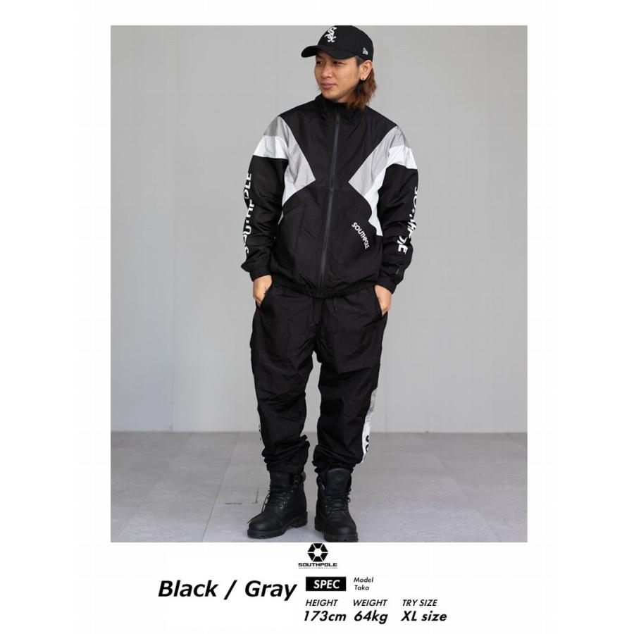 SOUTH POLE（サウスポール） トラックジャケット メンズ 長袖 ナイロン