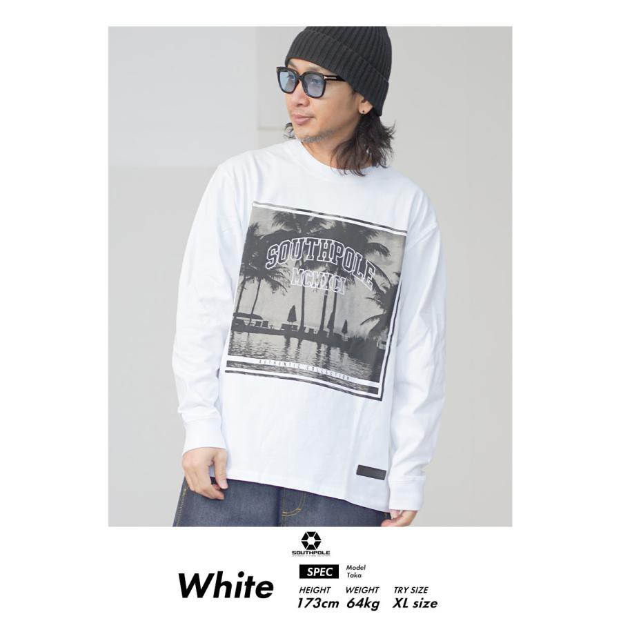 サウスポール SOUTHPOLE Tシャツ メンズ 長袖 ロンT メンズ ストリート ファッション USモデル 大きいサイズ L XL 2XL 3XL LL 3L 4L | SOUTH POLE | 03