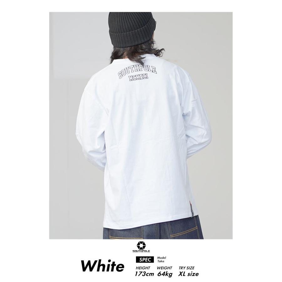 サウスポール SOUTHPOLE Tシャツ メンズ 長袖 ロンT メンズ ストリート ファッション USモデル 大きいサイズ L XL 2XL 3XL LL 3L 4L | SOUTH POLE | 04