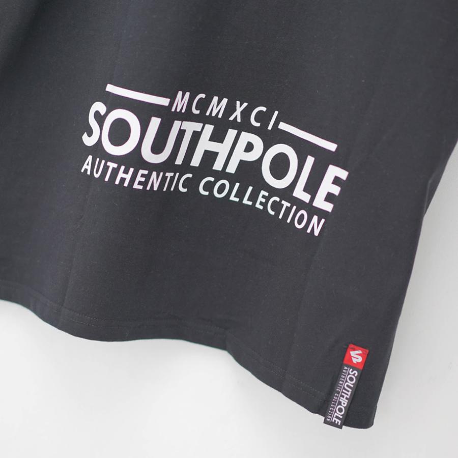 サウスポール SOUTHPOLE Tシャツ メンズ 半袖 大きいサイズ 厚手 ヘビーウェイト ヘビーオンス ベーシックロゴ 11122001 | SOUTH POLE | 13