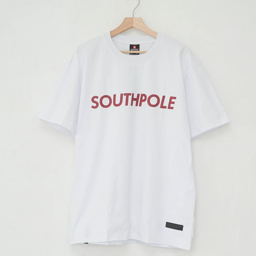 サウスポール SOUTHPOLE Tシャツ メンズ 半袖 大きいサイズ 厚手 ヘビーウェイト ヘビーオンス ベーシックロゴ 11122001 | SOUTH POLE | 09