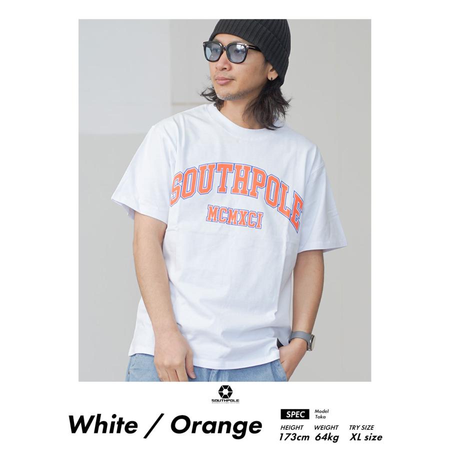 サウスポール SOUTHPOLE Tシャツ メンズ 半袖 カレッジロゴ ストリート ファッション USモデル 大きいサイズ L XL 2XL 3XL LL 3L 4L | SOUTH POLE | 09