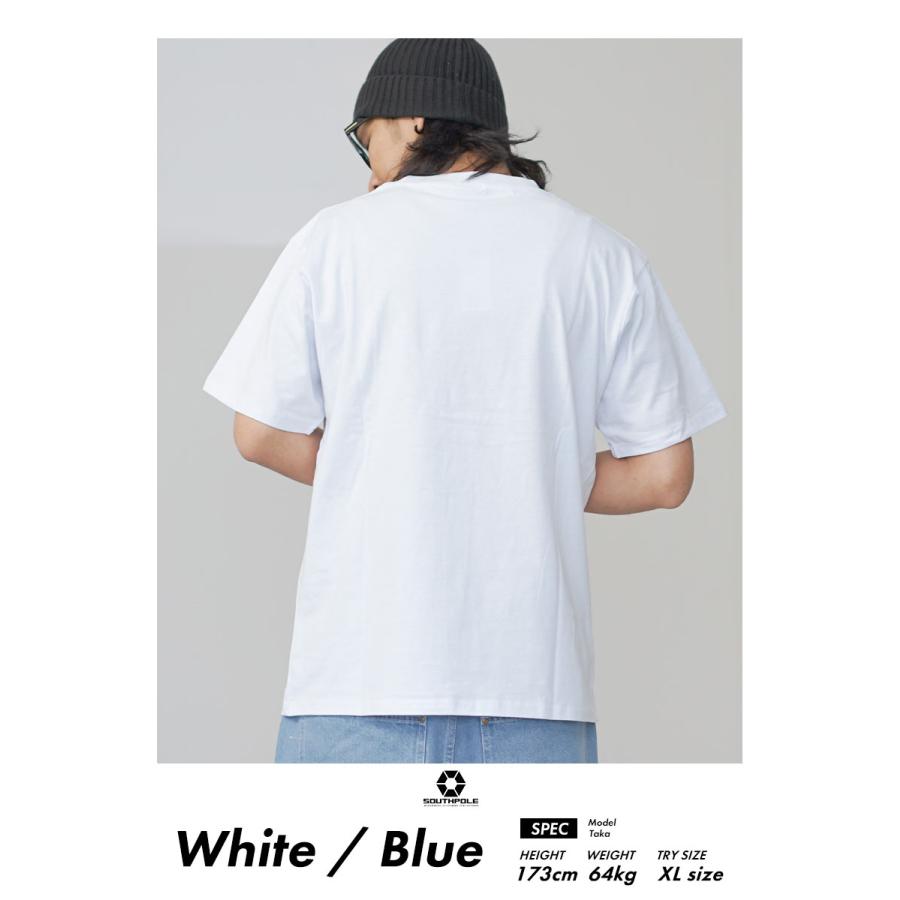 サウスポール SOUTHPOLE Tシャツ メンズ 半袖 カレッジロゴ ストリート ファッション USモデル 大きいサイズ L XL 2XL 3XL LL 3L 4L | SOUTH POLE | 12