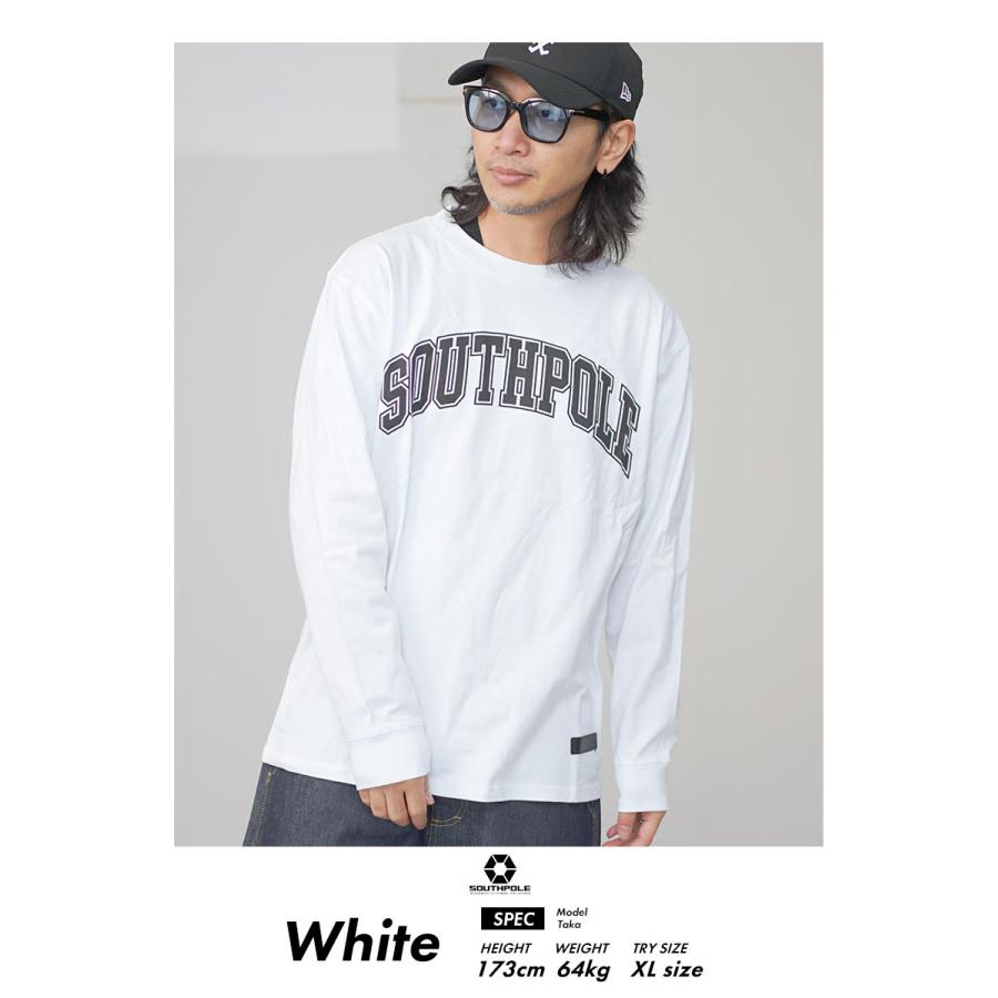 SOUTH POLE サウスポール SOUTHPOLE Tシャツ メンズ 長袖 無地