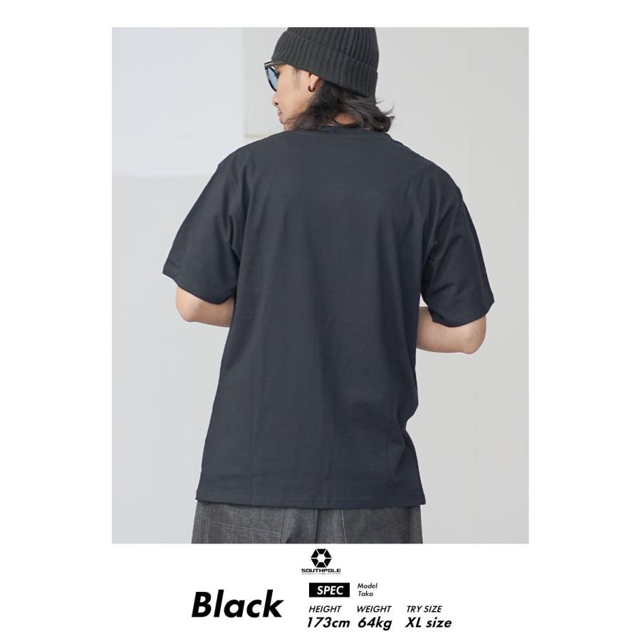 サウスポール SOUTHPOLE Tシャツ メンズ 長袖 ロンT 無地 ストリート ファッション 大きいサイズ L XL 2XL 3XL LL 3L 4L 11222004 | SOUTH POLE | 07