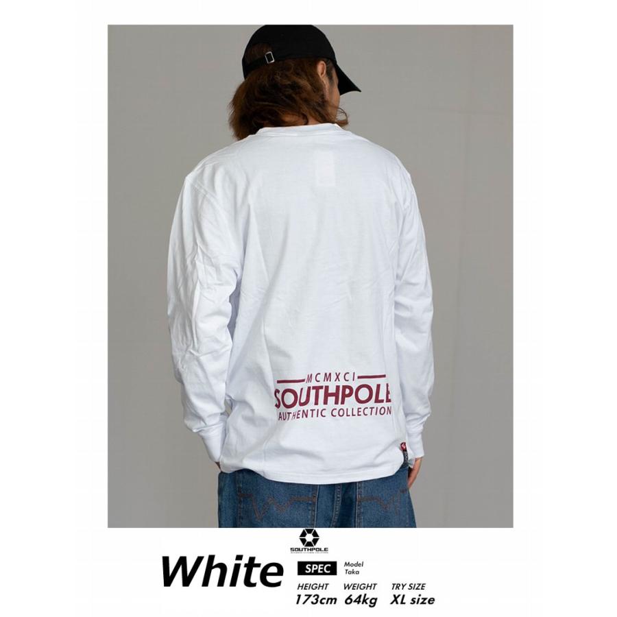 サウスポール SOUTHPOLE tシャツ メンズ 長袖 Tシャツ ロンT メンズ 無地 ストリート アメカジ アメリカ USモデル 大きいサイズ L XL 2XL LL 3L | SOUTH POLE | 04