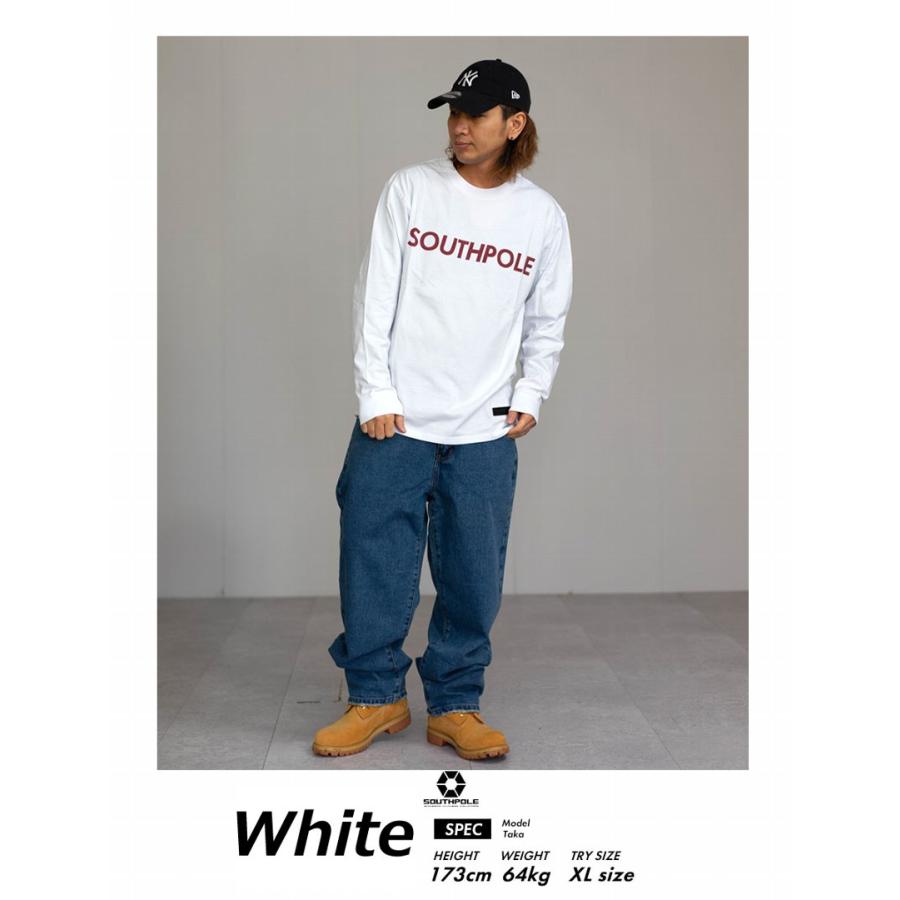 サウスポール SOUTHPOLE tシャツ メンズ 長袖 Tシャツ ロンT メンズ 無地 ストリート アメカジ アメリカ USモデル 大きいサイズ L XL 2XL LL 3L | SOUTH POLE | 05