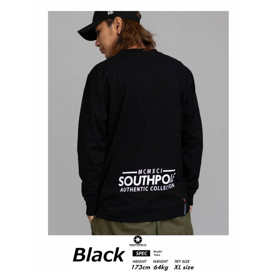 サウスポール SOUTHPOLE tシャツ メンズ 長袖 Tシャツ ロンT メンズ 無地 ストリート アメカジ アメリカ USモデル 大きいサイズ L XL 2XL LL 3L | SOUTH POLE | 08
