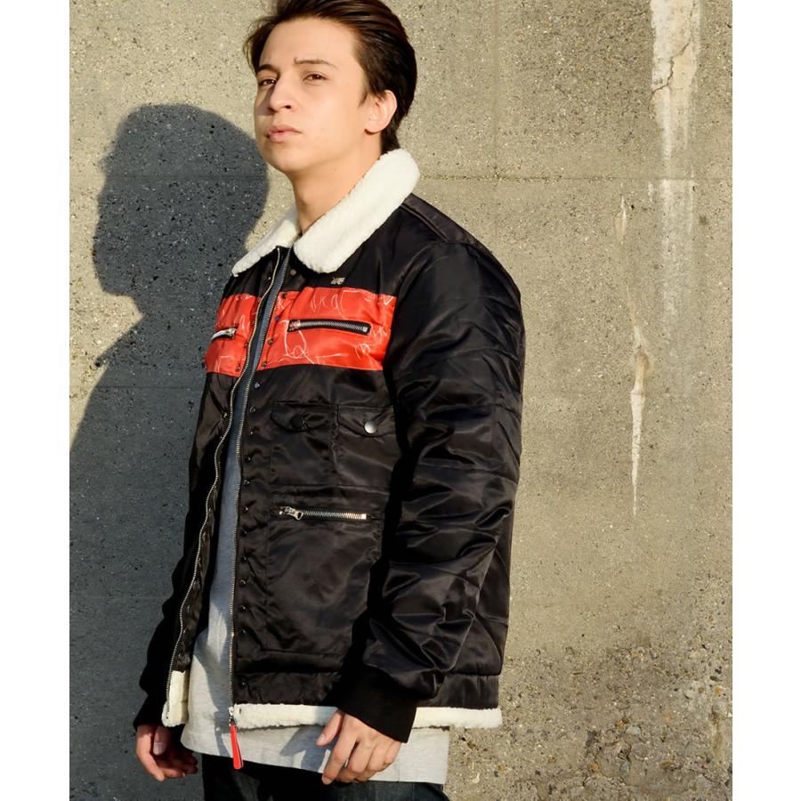 ミリタリージャケット フライトジャケット メンズ アウター 中綿 B-15