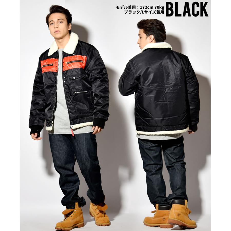 ミリタリージャケット フライトジャケット メンズ アウター 中綿 B-15
