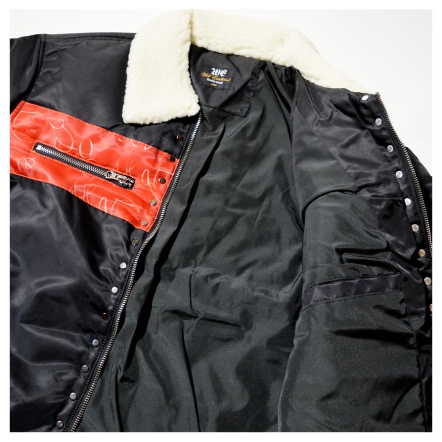 ミリタリージャケット フライトジャケット メンズ アウター 中綿 B-15 ボンバージャケット 大きいサイズ |  | 07
