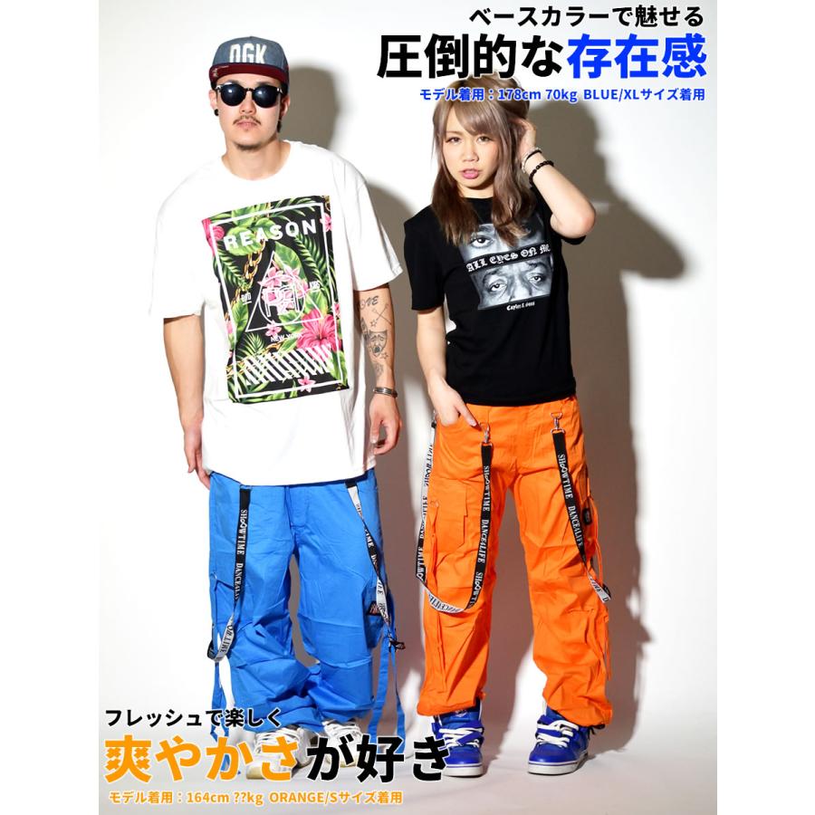 ダンスパンツ レディース メンズ カーゴパンツ シャカパン ジャージ 下 スポーツウェア フィットネスパンツ HIPHOP ヒップホップ 韓国 ストリート系 ダンス衣装 |  | 02