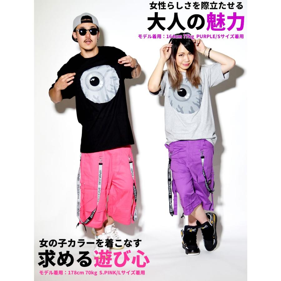 ショータイム ハーフパンツ カーゴ ショートパンツ メンズ レディース SHOOWTIME サスペンダー付きカーゴショーツ ストリート系 ダンスパンツ 衣装 |  | 05
