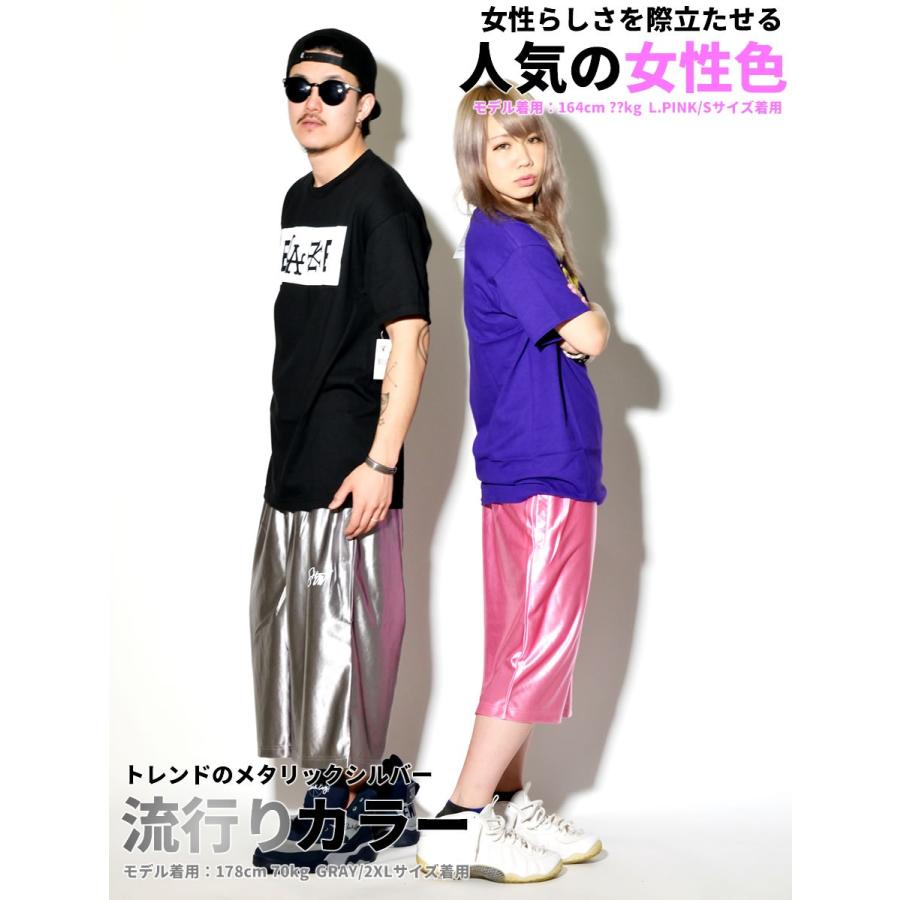 ショータイム SHOOWTIME バスケット ハーフパンツ バスパン サテン