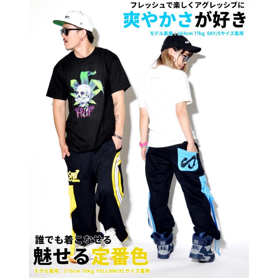 ショータイム SHOOWTIME カーゴ スウェットパンツ メンズ レディース 止血紐 ストリート系 ダンス |  | 02