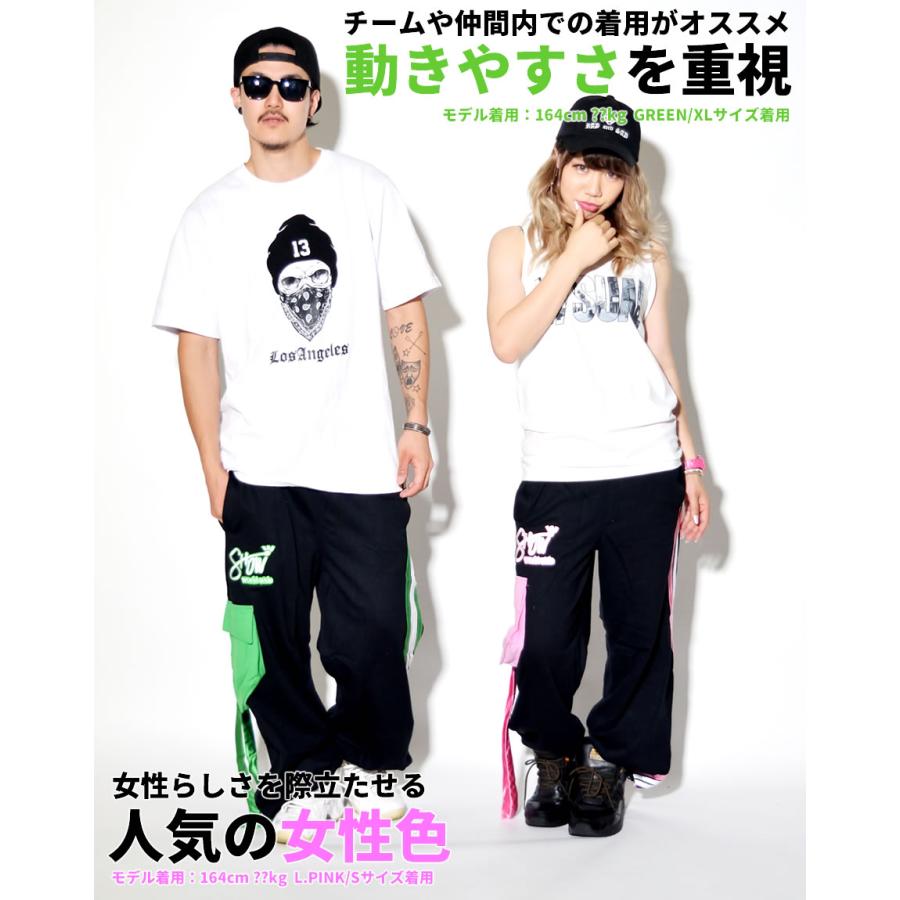 ショータイム SHOOWTIME カーゴ スウェットパンツ メンズ レディース 止血紐 ストリート系 ダンス |  | 03