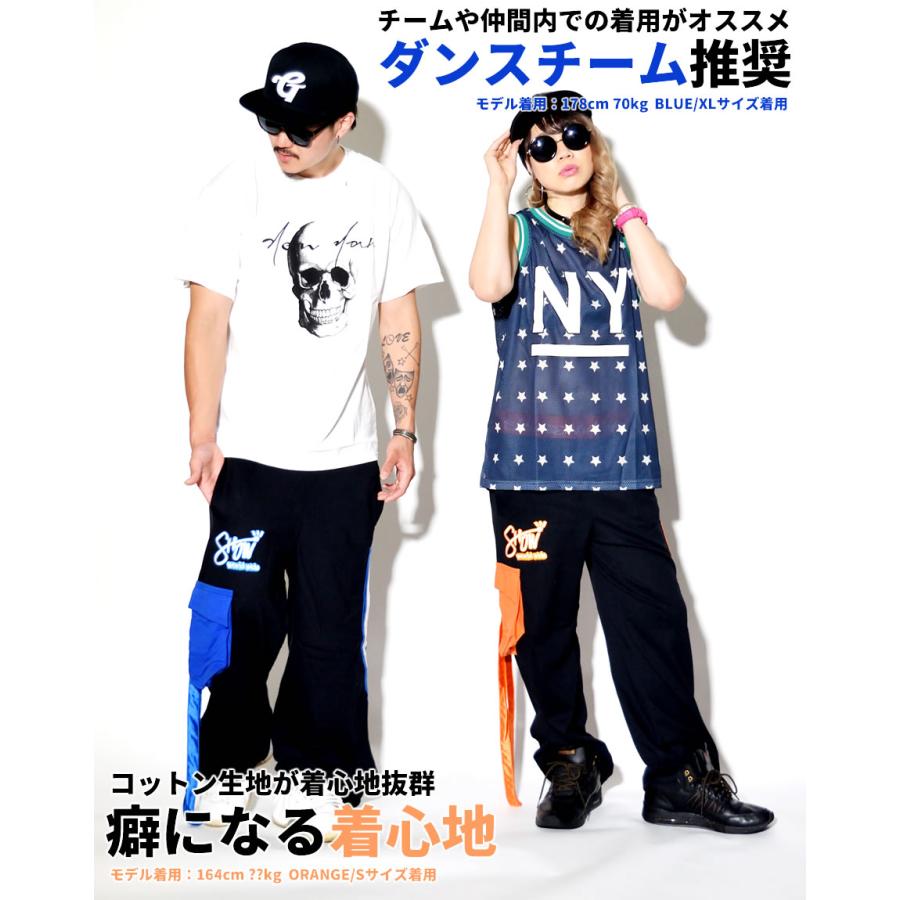 ショータイム SHOOWTIME カーゴ スウェットパンツ メンズ レディース 止血紐 ストリート系 ダンス |  | 04