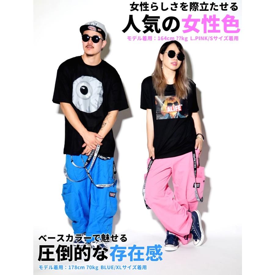 ショータイム SHOOWTIME カーゴ トラックパンツ ジャージ 下 メンズ レディース サスペンダー付き ストリート系 ダンス |  | 01