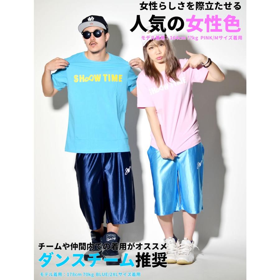 Tシャツ 半袖 メンズ レディース ロゴプリントストレッチTシャツ ストリート ダンス フィットネスウェア ペアルック カップル お揃い |  | 02