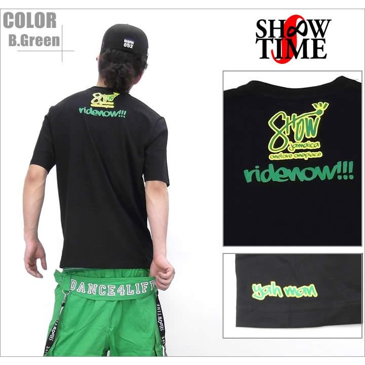 Tシャツ カットソー 半袖 ストレッチ ネオンロゴプリント フィットネスウェア ダンス 衣装 メンズ レディース ストリート系 ダンス ブランド |  | 01