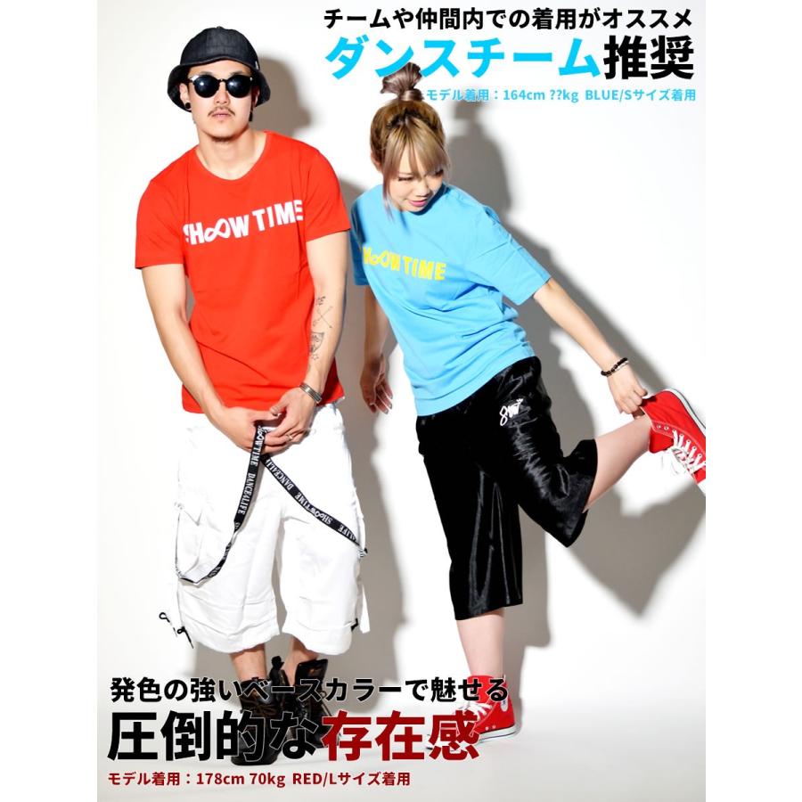 Tシャツ 半袖 メンズ レディース ロゴプリントTシャツ ストリート ダンス フィットネスウェア ペアルック カップル お揃い |  | 02