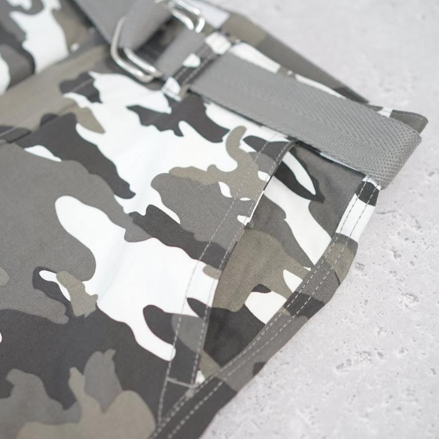 SHAKA WEAR シャカウェア カーゴ ショートパンツ ハーフパンツ 迷彩柄 メンズ ウェブベルト付き TWILL CARGO SHORTS グレーカモ | SHAKA WeAR | 04