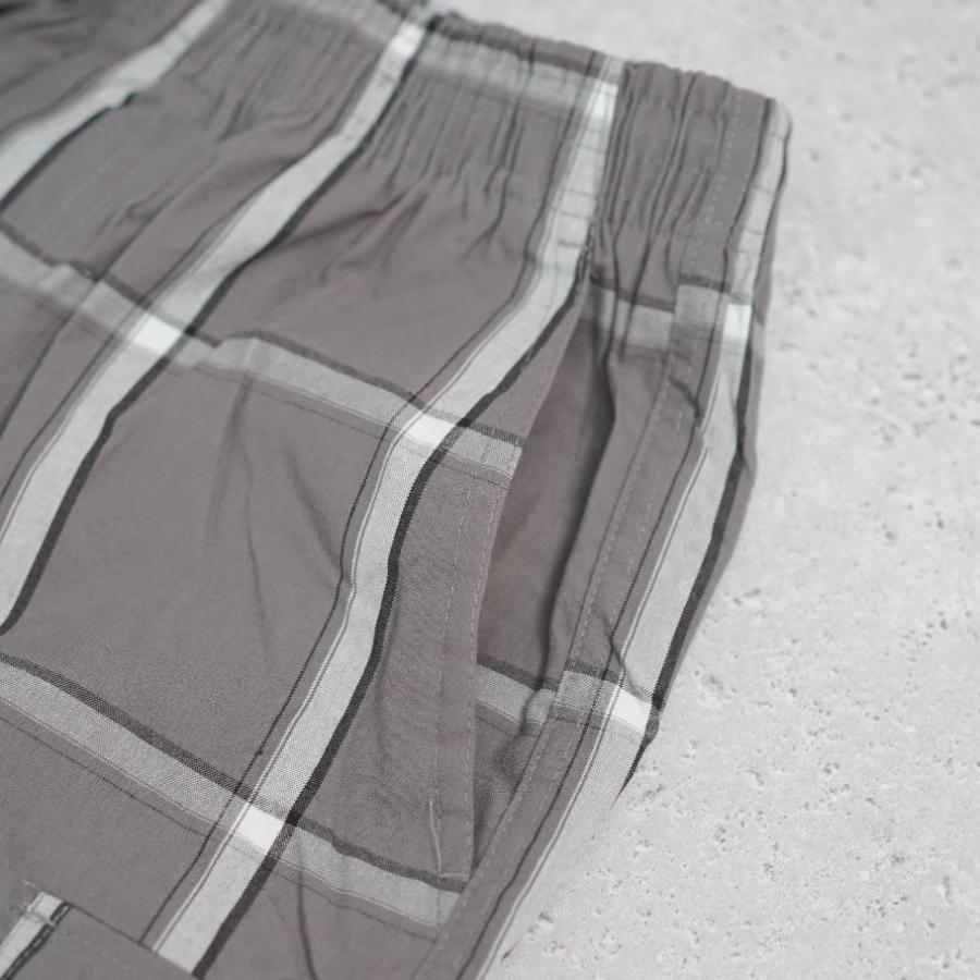 SHAKA WEAR シャカウェア チェック カーゴ ショートパンツ ハーフパンツ メンズ PLAID SHORTS ダークグレー | SHAKA WeAR | 04