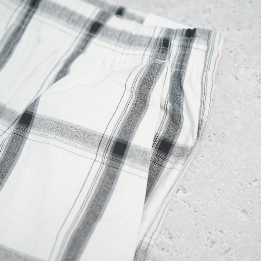 SHAKA WEAR シャカウェア チェック カーゴ ショートパンツ ハーフパンツ メンズ PLAID SHORTS ホワイト | SHAKA WeAR | 04