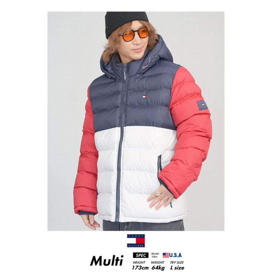 TOMMY HILFIGER トミーヒルフィガー メンズ 中綿ジャケット 大きいサイズ ブランド 冬 防寒 おしゃれ USA限定 カジュアル ファッション 中綿 156AN122 | THE NORTH FACE | 02