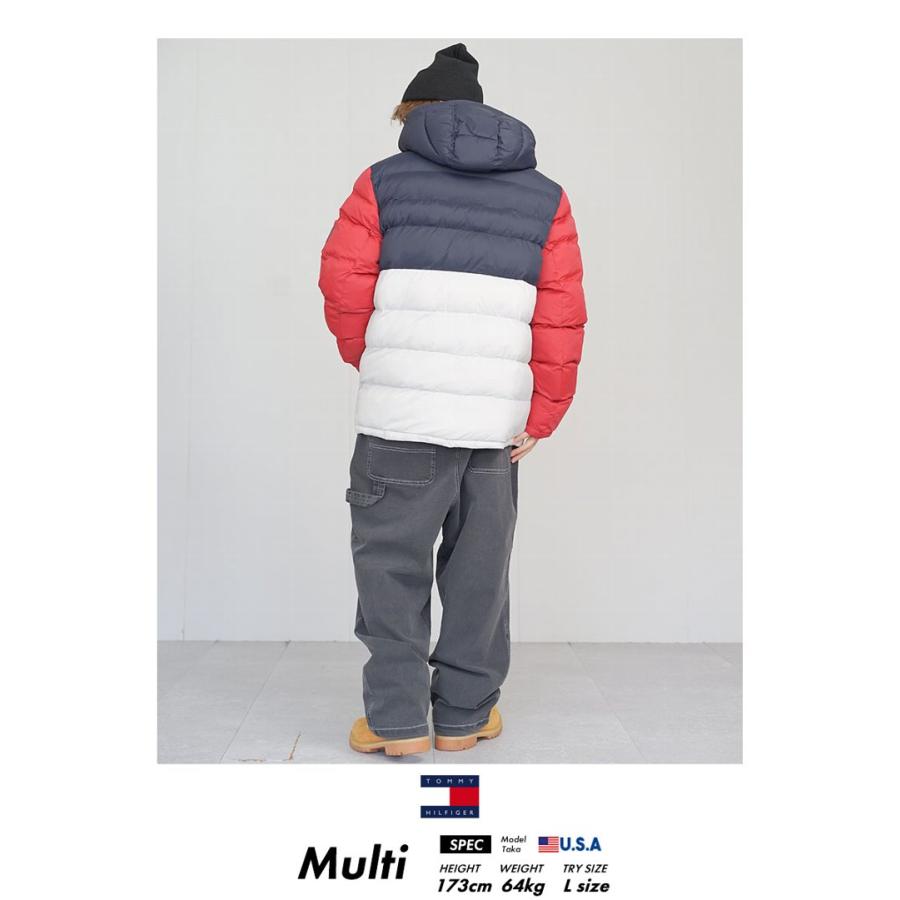 TOMMY HILFIGER トミーヒルフィガー メンズ 中綿ジャケット 大きいサイズ ブランド 冬 防寒 おしゃれ USA限定 カジュアル ファッション 中綿 156AN122 | THE NORTH FACE | 04