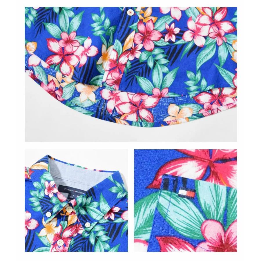 TOMMY HILFIGER（トミー・ヒルフィガー） 花柄シャツ メンズ 半袖