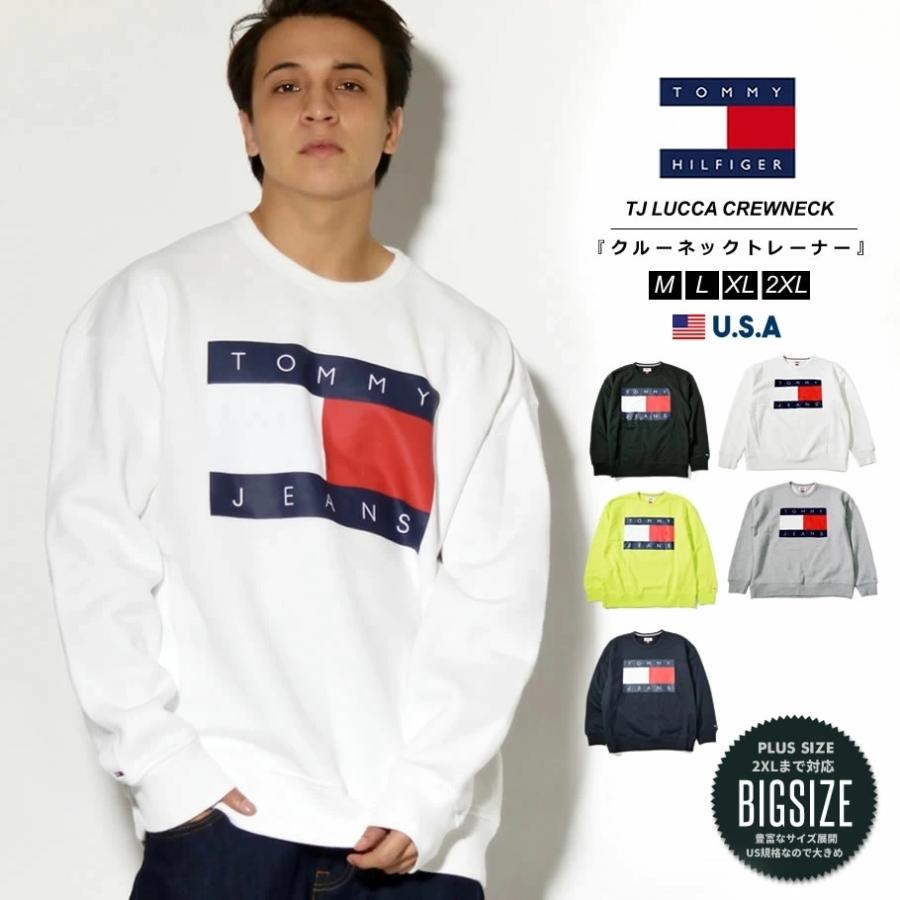   トミーヒルフィガー トレーナー スウェット 裏起毛 TJ LUCCA CREWNECK メンズ おしゃれ ブランド USA企画 TOMMY HILFIGER（トミー・ヒルフィガー） トレーナー スウェット 裏