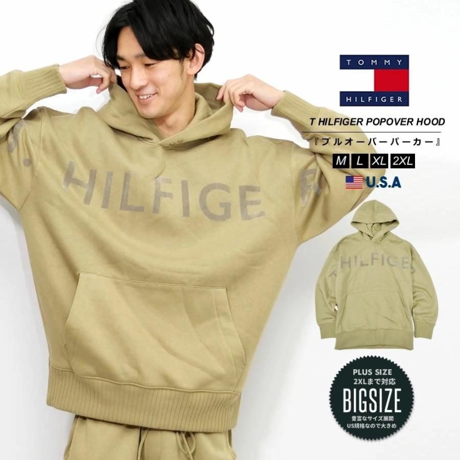 爆安プライス Tommy Hilfiger トミーヒルフィガー パーカー プルオーバー スウェット 裏起毛 オーバーサイズ Popover Hoodie メンズ おしゃれ ブランド Usa企画 最安値に挑戦