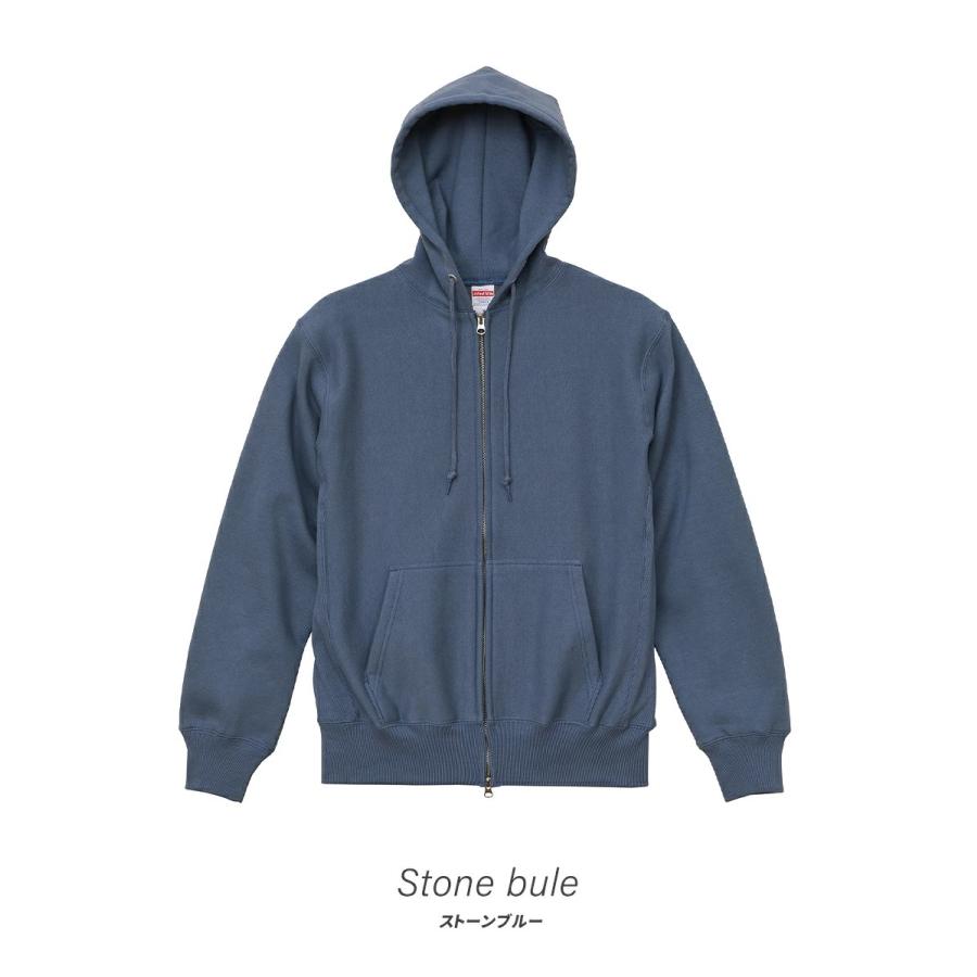 United Athle ユナイテッドアスレ パーカー メンズ レディース 12oz 12オンス ヘビーウェイト スウェット フルジップ パーカー 裏起毛 厚手 5762-01 | United Athle | 10