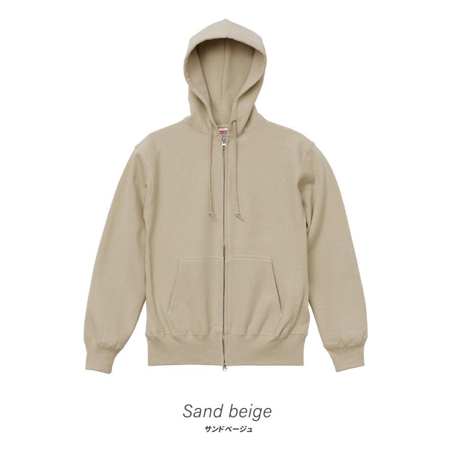 United Athle ユナイテッドアスレ パーカー メンズ レディース 12oz 12オンス ヘビーウェイト スウェット フルジップ パーカー 裏起毛 厚手 5762-01 | United Athle | 12