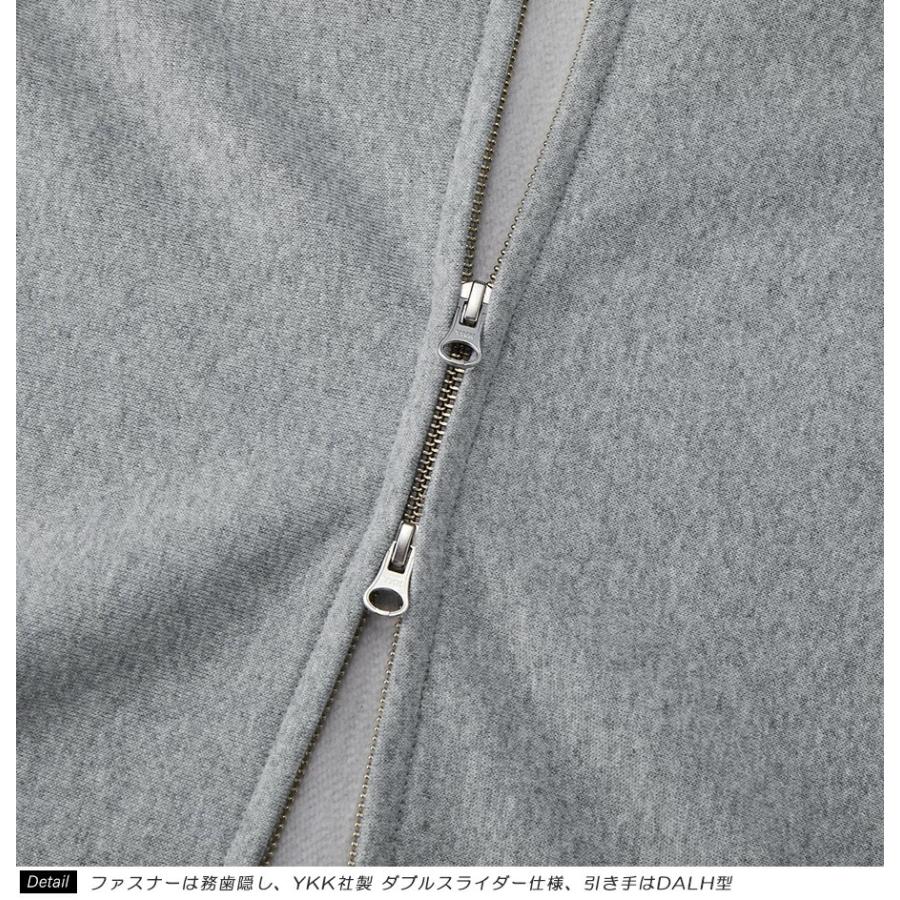 United Athle ユナイテッドアスレ パーカー メンズ レディース 12oz 12オンス ヘビーウェイト スウェット フルジップ パーカー 裏起毛 厚手 5762-01 | United Athle | 16