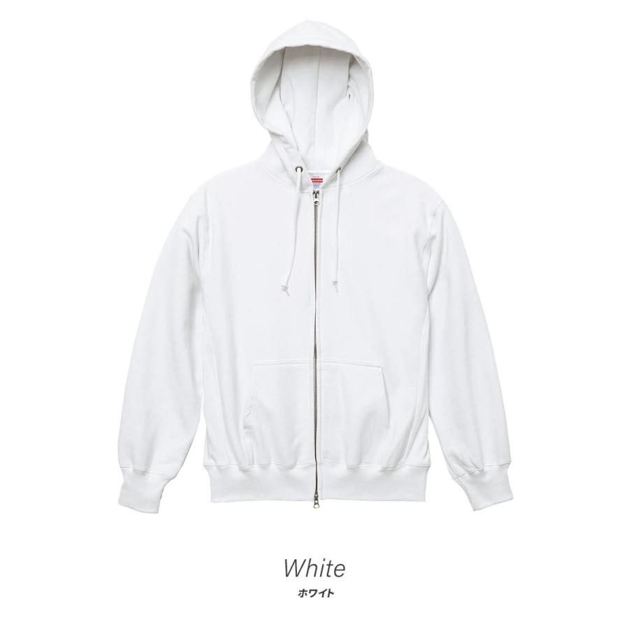 United Athle ユナイテッドアスレ パーカー メンズ レディース 12oz 12オンス ヘビーウェイト スウェット フルジップ パーカー 裏起毛 厚手 5762-01 | United Athle | 04