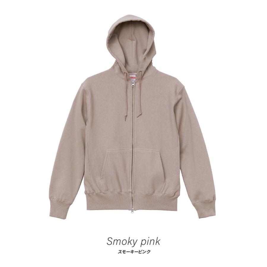 United Athle ユナイテッドアスレ パーカー メンズ レディース 12oz 12オンス ヘビーウェイト スウェット フルジップ パーカー 裏起毛 厚手 5762-01 | United Athle | 09