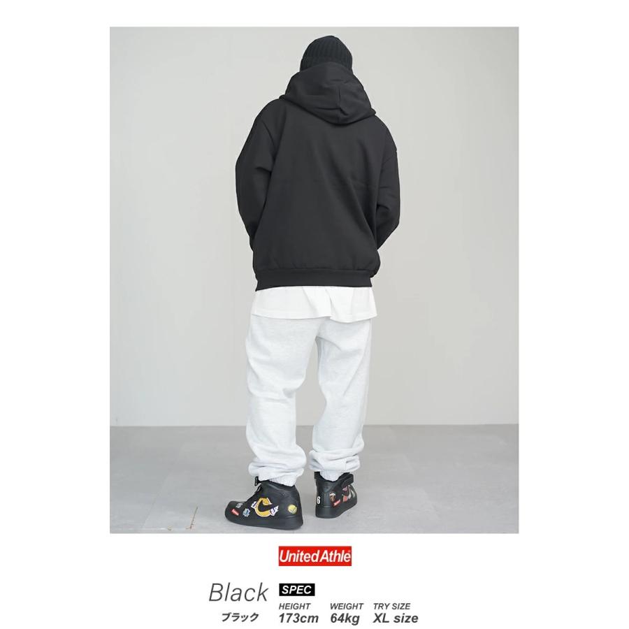 United Athle ユナイテッドアスレ パーカー メンズ レディース 15oz 15オンス マグナムウェイト スウェット フルジップ パーカー 裏起毛 厚手 5797-01 | United Athle | 02