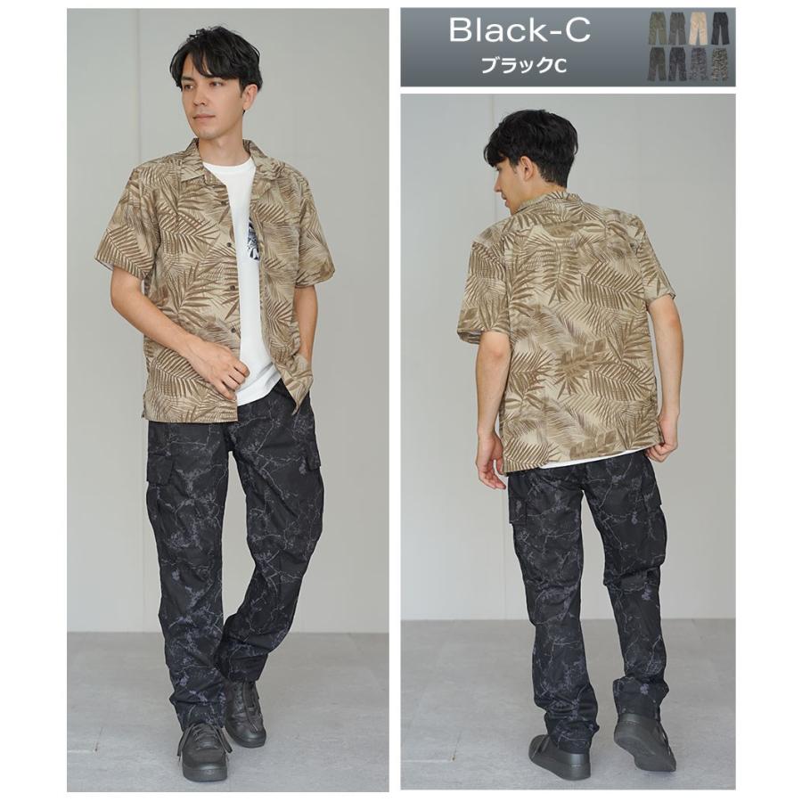 カーゴパンツ メンズ スリム ミリタリー 無地 迷彩 カジュアル おしゃれ ブランド 人気 春 夏 |  | 16