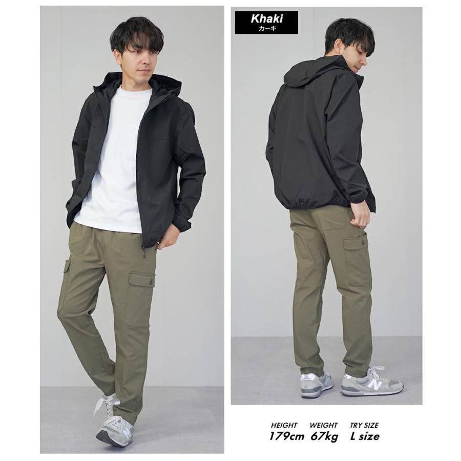 カーゴパンツ メンズ 接触冷感 ストレッチ スリム テーパードパンツ 涼しい ゴルフ リラックス 楽ちん おしゃれ 快適 裾上げ済み ズボン 春 夏 |  | 20