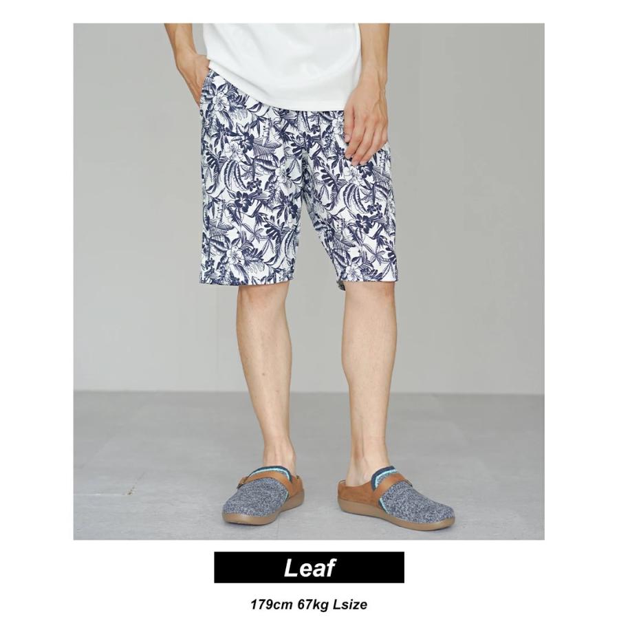 ドライ ワッフル ショートパンツ ハーフパンツ メンズ ボタニカル柄 バンダナ柄 速乾 ストレッチ サイズ調整可 カジュアル おしゃれ ブランド 人気 春 夏 |  | 05